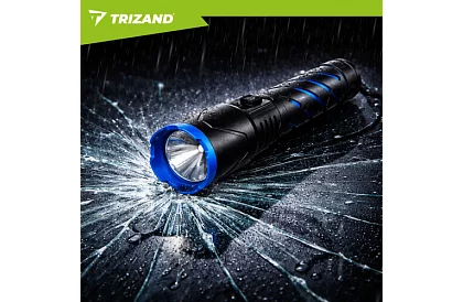 LED dobíjecí taktická svítilna 800 lm, 5000 mAh