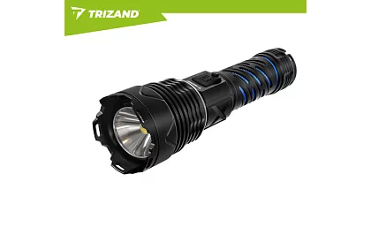 LED dobíjecí taktická svítilna 1500 lm, 5000 mAh