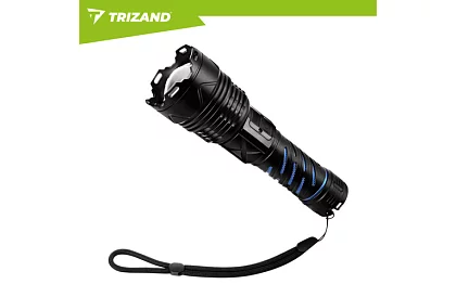 LED dobíjecí taktická svítilna 1500 lm, 5000 mAh