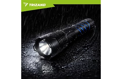 LED dobíjecí taktická svítilna 1500 lm, 5000 mAh