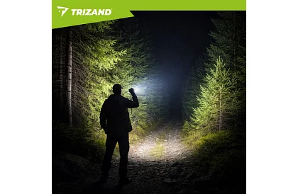 LED dobíjecí taktická svítilna 1500 lm, 5000 mAh