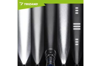 LED dobíjecí taktická svítilna 1500 lm, 5000 mAh