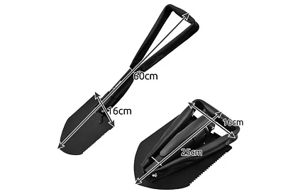 Polní skládací lopata – 3 in 1