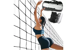 Síť na plážový volejbal 9,5x1m – volejbal, badminton, tenis