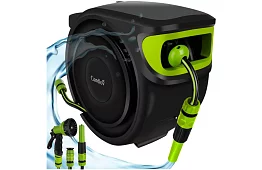 Nástěnný naviják na hadice – buben s hadicí 25 metrů