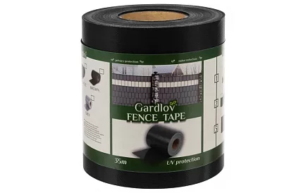 Stínící páska na plot černá – panelová 450 g/m2 + klipy