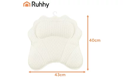 Relaxační polštář do vany 43x40 cm