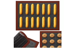 Silikonová oboustranná podložka na pečení 30x40 cm