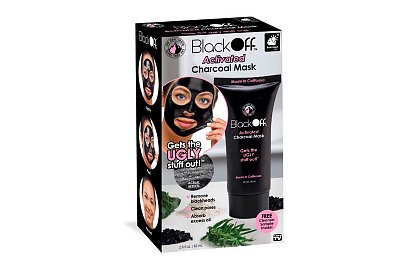 Slupovací pleťová maska – Black Off