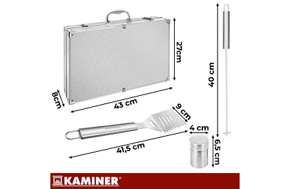 Grilovací nářadí 26 dílů – Sada na grilování