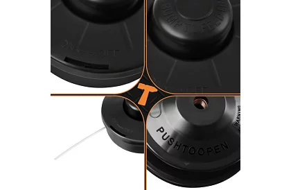 Poloautomatická žací hlava M10, pro struny 1,5-3 mm