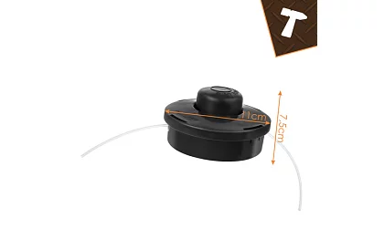 Poloautomatická žací hlava M10, pro struny 1,5-3 mm