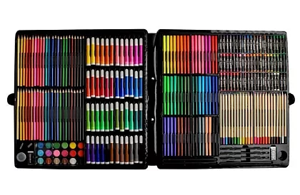 Velká malířská sada v kufru 288 ks