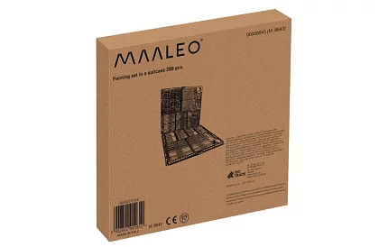 Velká malířská sada v kufru 288 ks