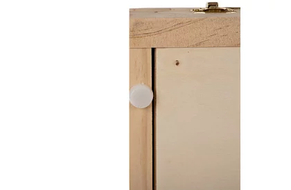 Umělecká malířská sada 45 kusů v dřevěném pouzdru se stojanem