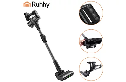 Bezdrátový tyčový vysavač LunPro 400W, 35 kPa