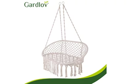 Zahradní dvoumístná houpačka s polštáři - do 300 kg