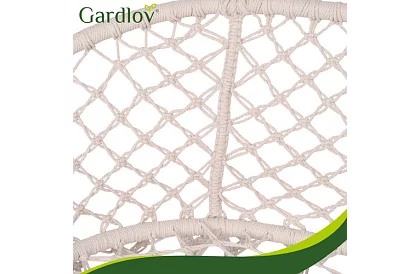 Zahradní dvoumístná houpačka s polštáři - do 300 kg