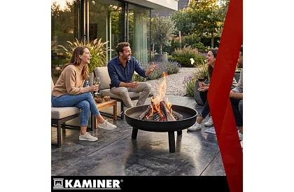 Zahradní ohniště s madly – 80 cm