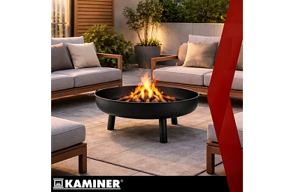 Zahradní ohniště s madly – 80 cm