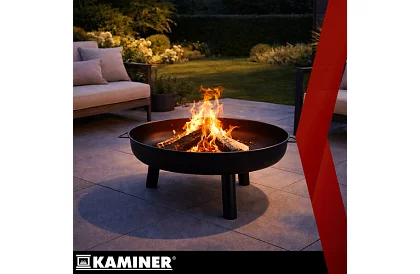 Zahradní ohniště s madly – 80 cm