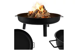 Zahradní ohniště s madly – 80 cm