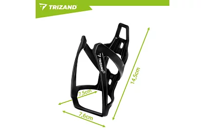 Univerzální držák láhve na kolo – černý