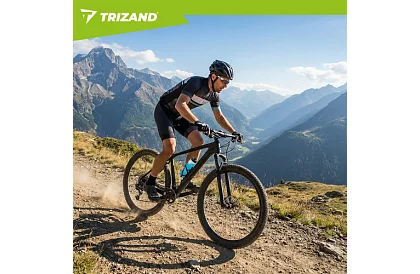 Univerzální držák láhve na kolo – černý