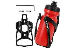 Univerzální držák láhve na kolo – černý