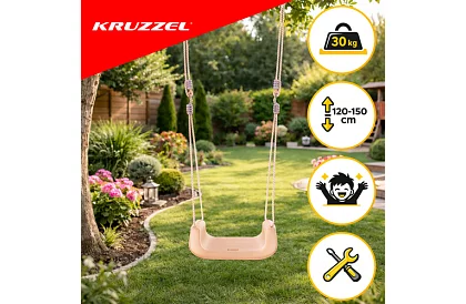 Dětská závěsná houpačka do 30 kg – rostoucí