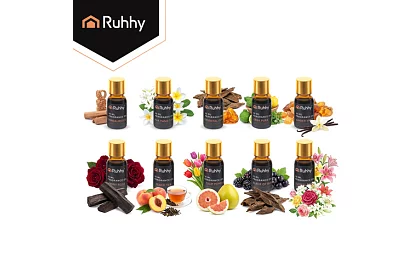 Sada esenciálních olejů, 10 vůní – 10 ks po 10 ml