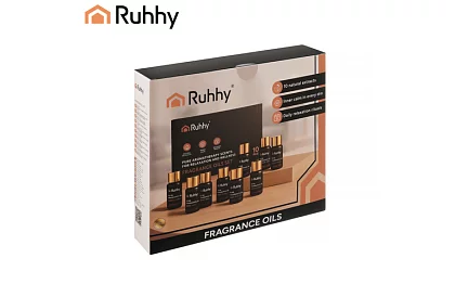 Sada esenciálních olejů, 10 vůní – 10 ks po 10 ml