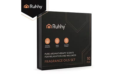 Sada esenciálních olejů, 10 vůní – 10 ks po 10 ml