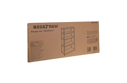 Skladový kovový regál – 5 polic – 180×90×40 cm – nosnost 1000 kg