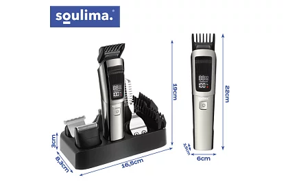 Zastřihovač vlasů a vousů 8 v 1