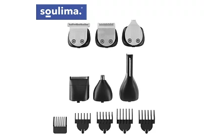 Zastřihovač vlasů a vousů 8 v 1