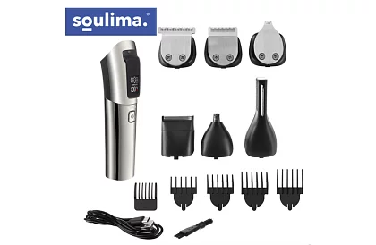 Zastřihovač vlasů a vousů 8 v 1