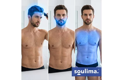 Zastřihovač vlasů a vousů 8 v 1