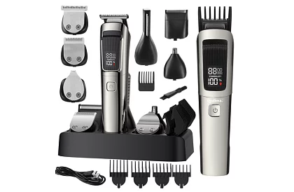 Zastřihovač vlasů a vousů 8 v 1