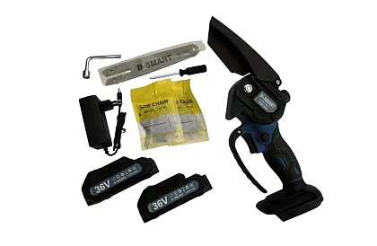 Akumulátorová řetězová pila DS36 + 2 baterie + 2 řetězy