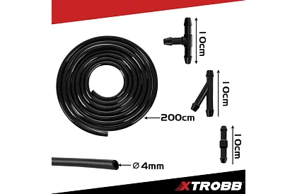 Opravná sada ostřikovačů 2 m – 4/5 mm + T-kusy