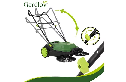 Ruční zametací stroj Nexo 2100 m2/h - 680 mm, 24 litrů