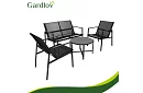 Zahradní nábytek MORENO – stůl + 2 židle + pohovka