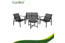 Zahradní nábytek MORENO – stůl + 2 židle + pohovka
