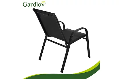 Sada zahradního nábytku – stůl + 2 židle