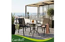 Sada zahradního nábytku – stůl + 2 židle