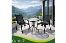 Sada zahradního nábytku – stůl + 2 židle
