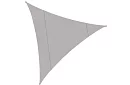 Stínící sluneční plachta trojúhelník 4 × 4 × 4 m – šedá