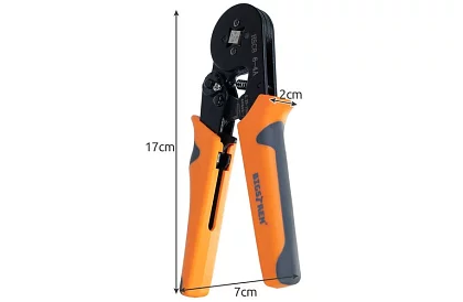 Krimpovací kleště na dutinky 0,25–10 mm2 + sada 1200 dutinek