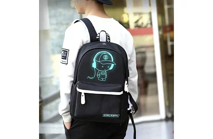 Reflexní školní batoh – 19 litrů